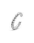 Zilveren gerhodineerde ear cuff gedraaid 12,5 mm - 1342132