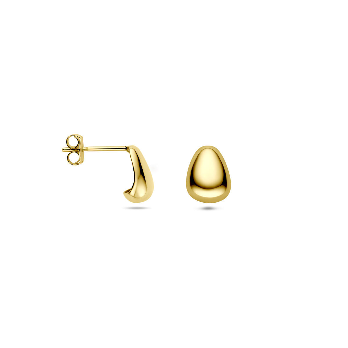 14K geelgouden oorknoppen 8 mm - 4034651 - PansiteNederland.nl