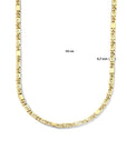 14K Geelgoud Collier Valkenoog 4,7 mm 4027727
