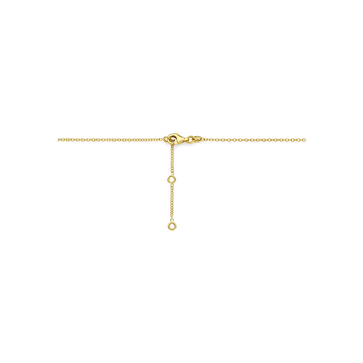 Collier bolletjes 14K geelgoud 42 - 45 cm 4036577