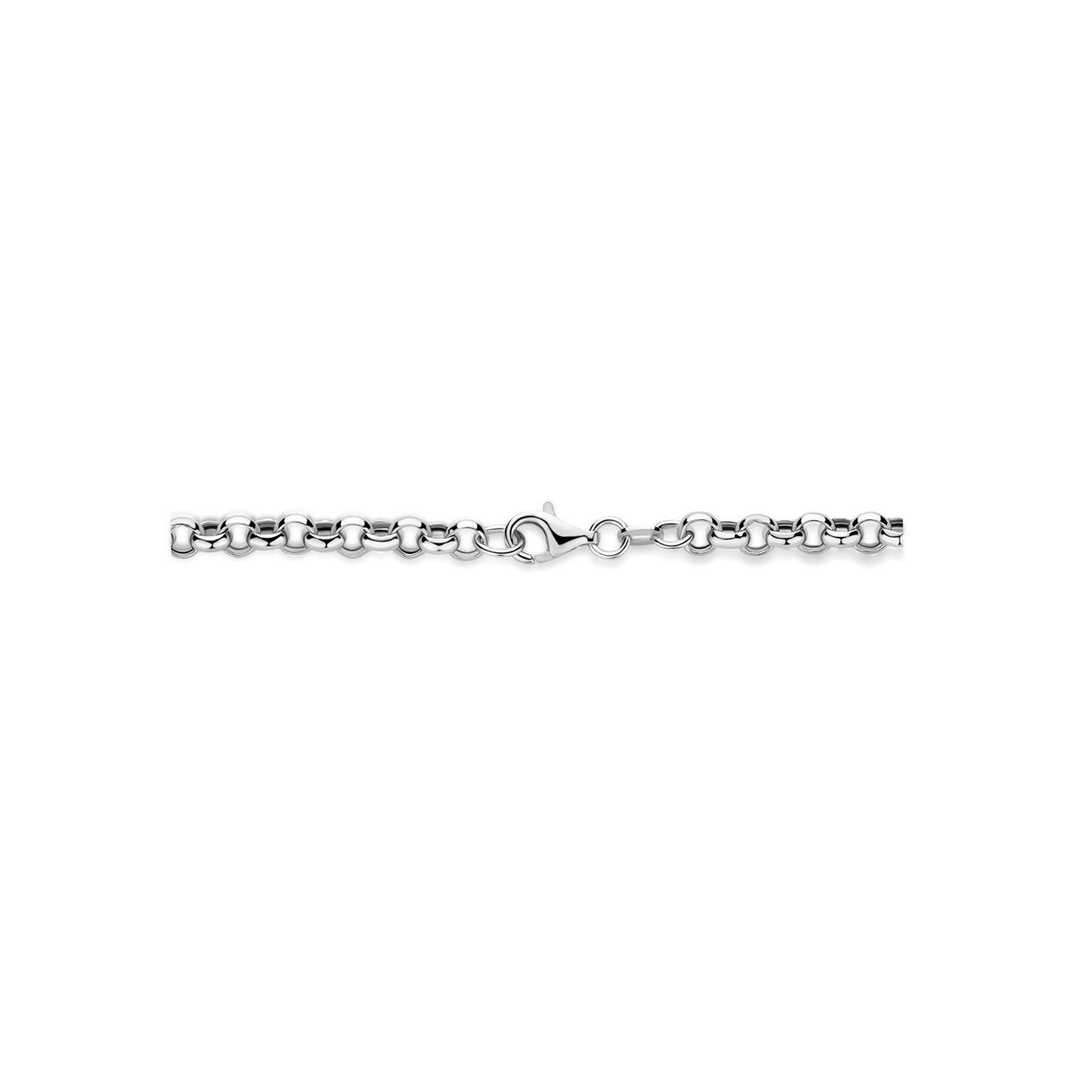 Fantasy Collection Y-collier connector 46 cm zilver gerhodineerd