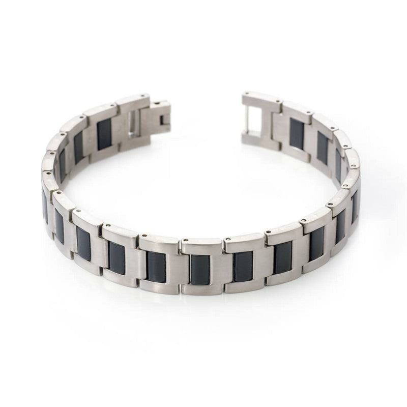 Boccia Titanium Armband 0334-01 Zilverkleurig 210 mm
