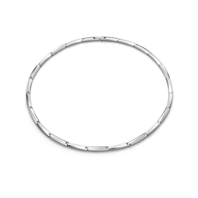 Boccia Titanium Ketting 08076-01 Zilverkleurig 500 mm