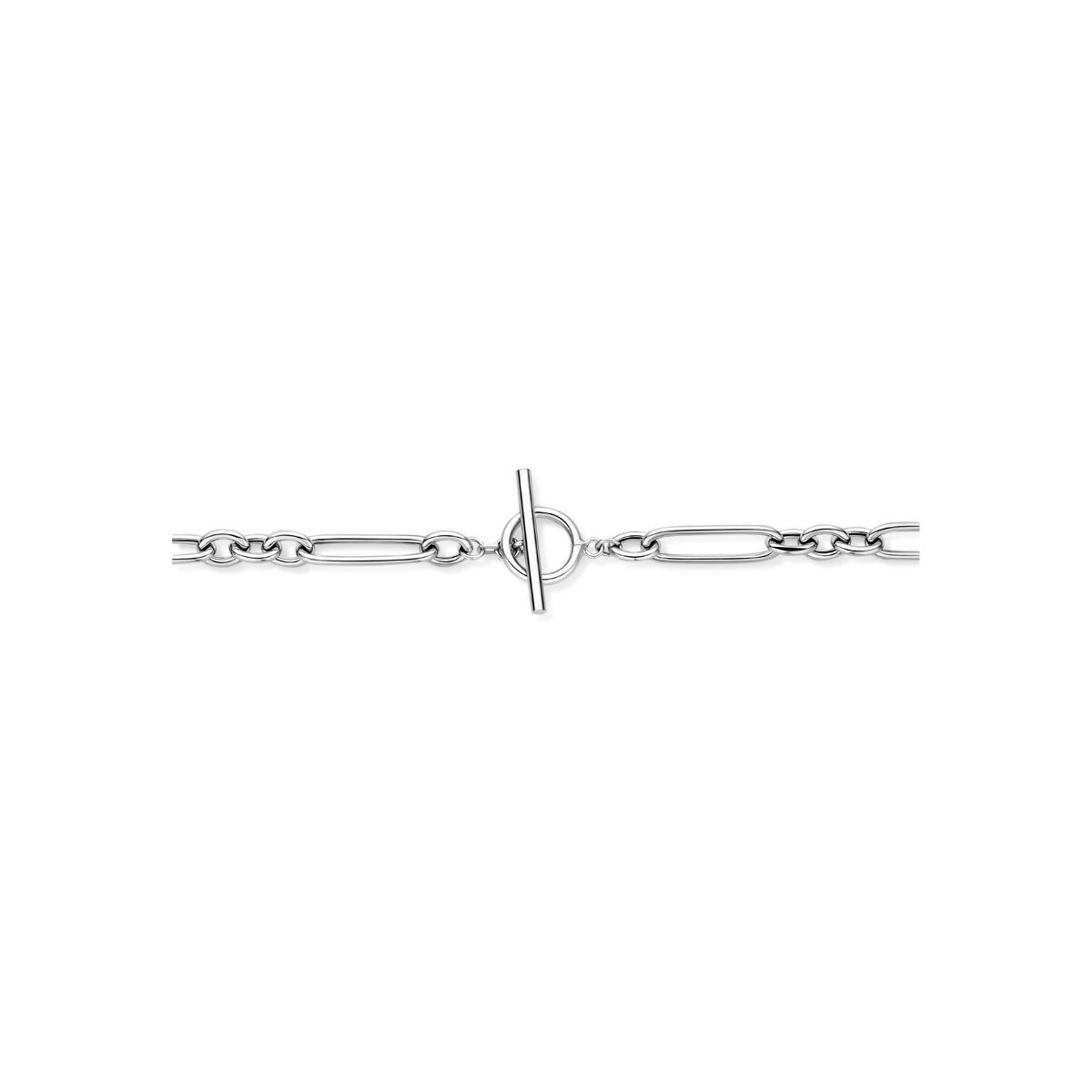 Fantasy Collection Collier kapittelslot 7 mm 50,5 cm zilver gerhodineerd