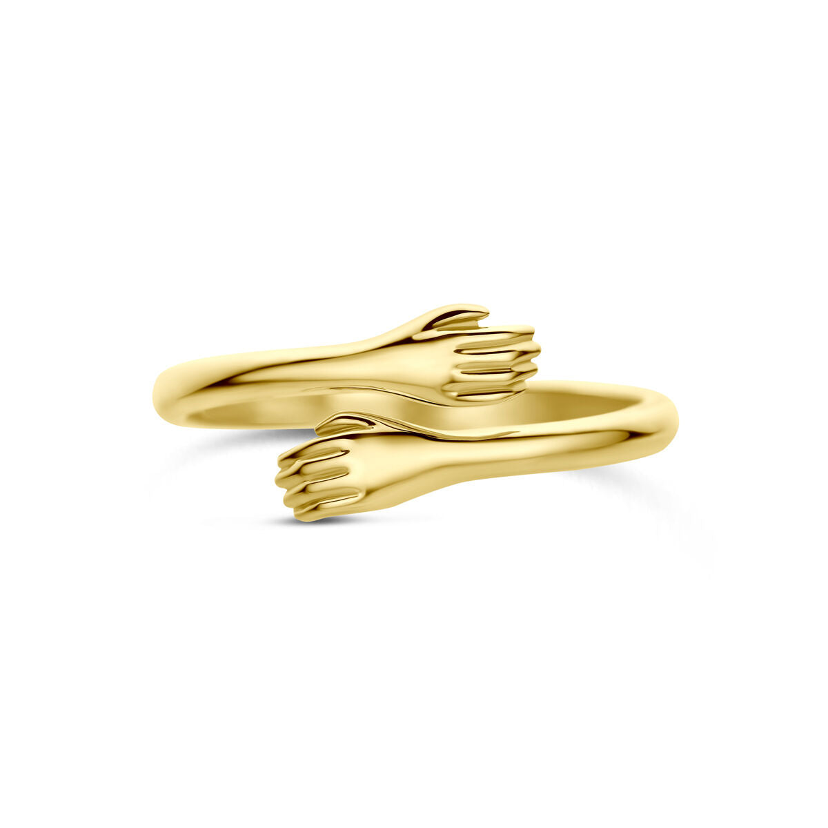 Ring knuffel 9K geelgoud
