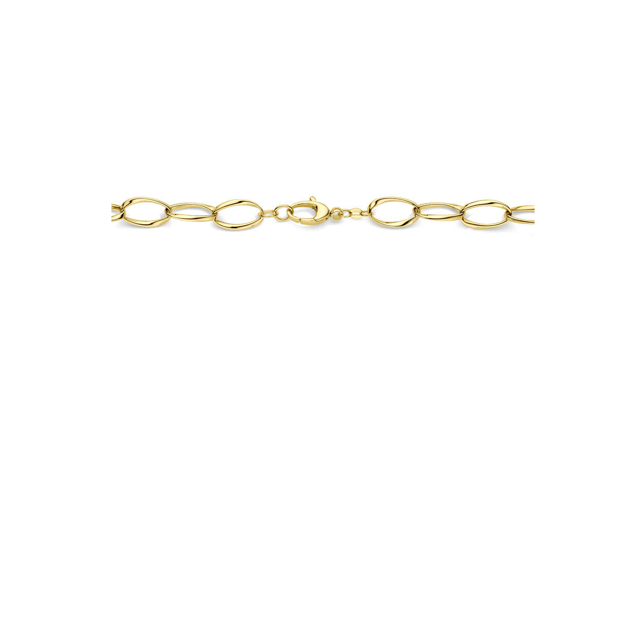 Fantasy Collection Collier 10,5 mm 45 cm 14K geelgoud