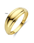 Geelgouden Ring 4035333 – 14 Karaat Goud 7 mm