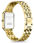 Rosefield horloge OGGSG-O71 Octagon XS Green MOP Steel Gold - PansiteNederland.nl