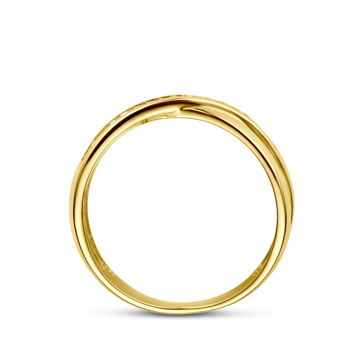 Fantasy Collection Ring zirkonia 14K geelgoud
