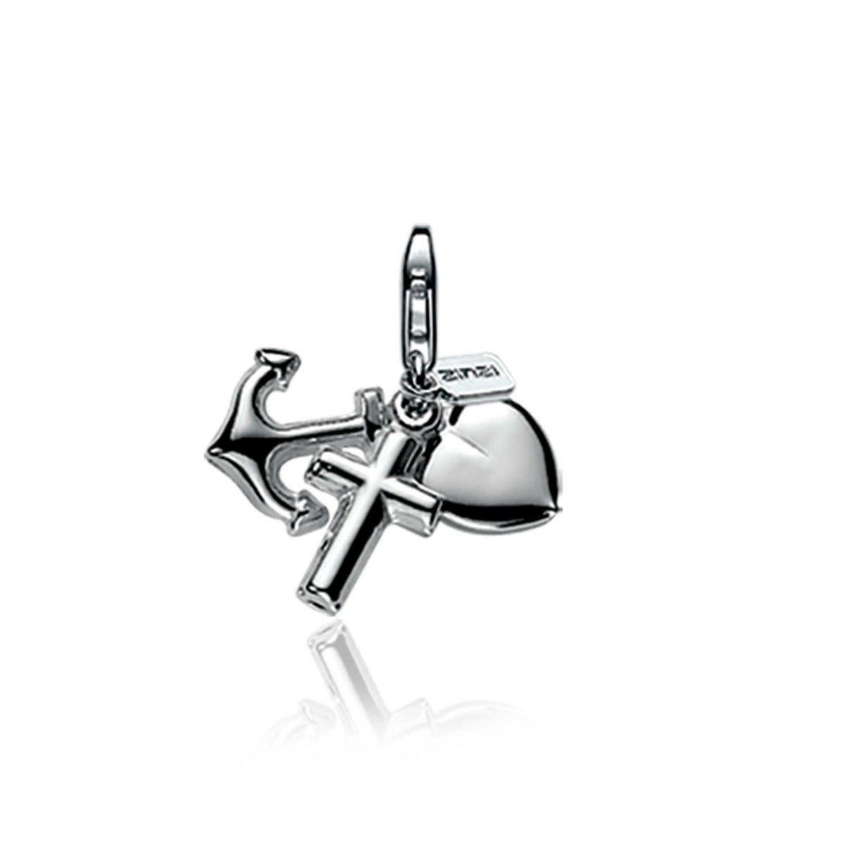 ZINZI Zilveren Hanger CHARMS115 20 mm