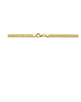 14K geelgoud collier gourmette 4,5 mm 45 cm 4029866 - PansiteNederland.nl