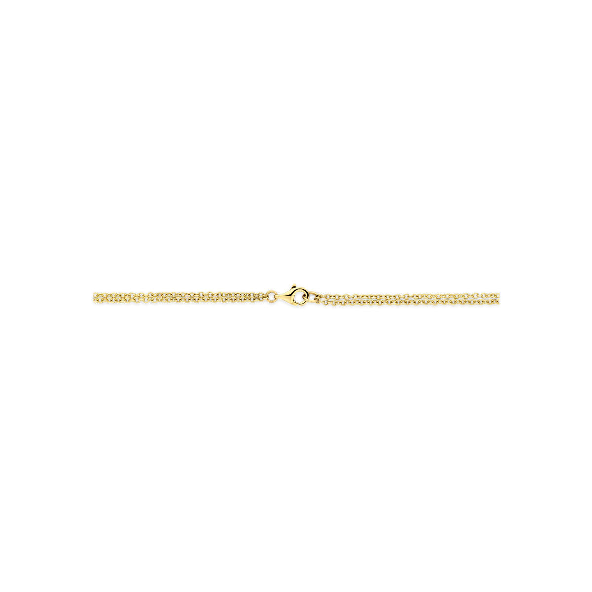 Fantasy Collection 14K Bicolor Gouden Diamanten Ketting 4209226