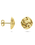 14K geelgouden oorknoppen knoop 12 mm - 4034521 - PansiteNederland.nl