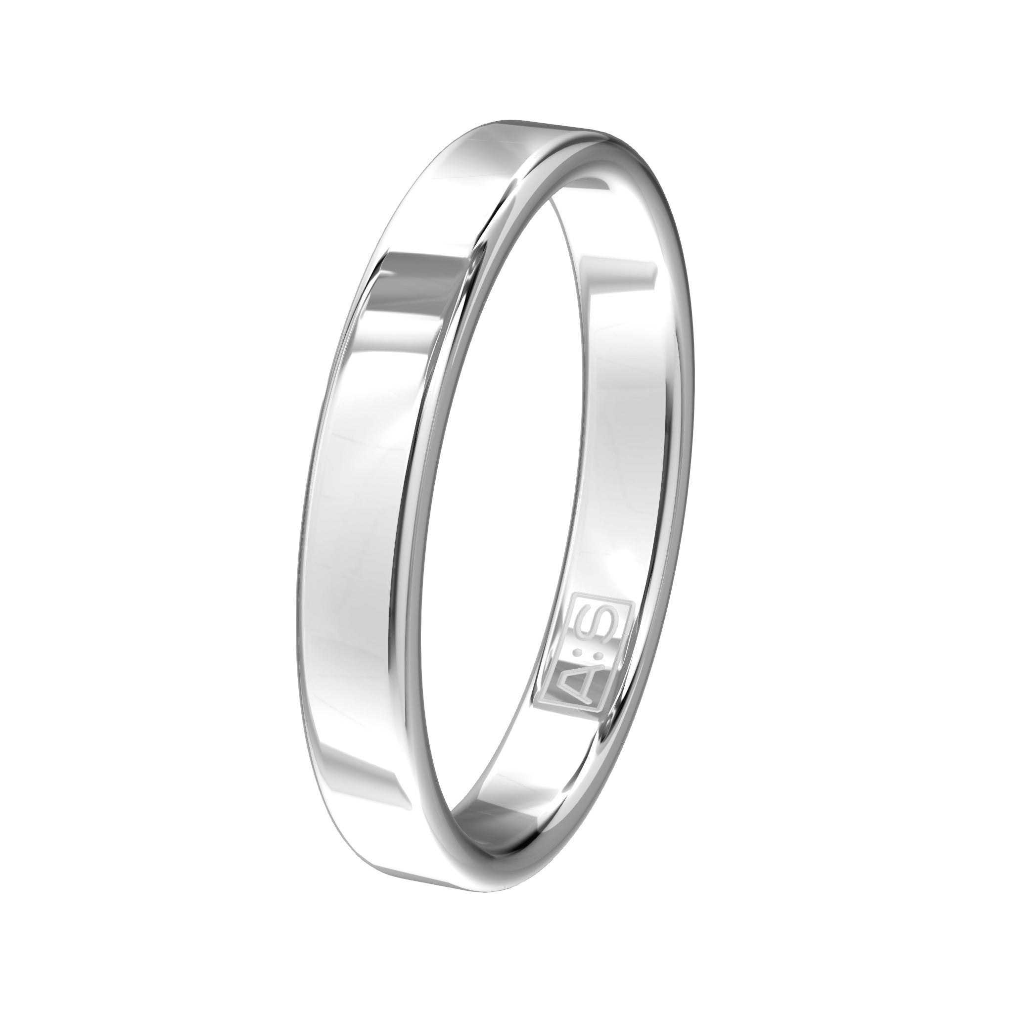 Aller Spanninga Trouwring 102 Zilver