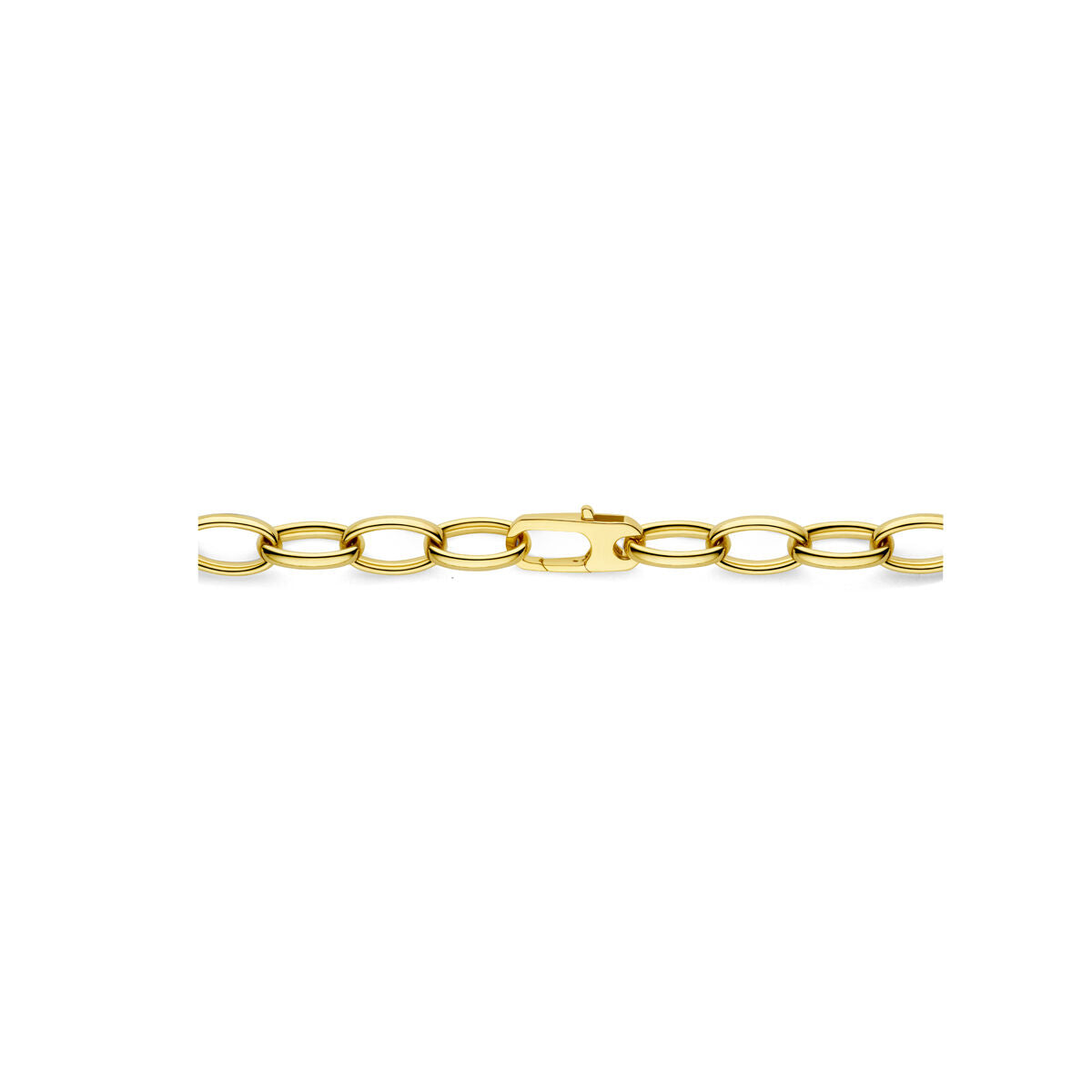 Fantasy Collection Collier anker 8 mm 44 cm 14K geelgoud