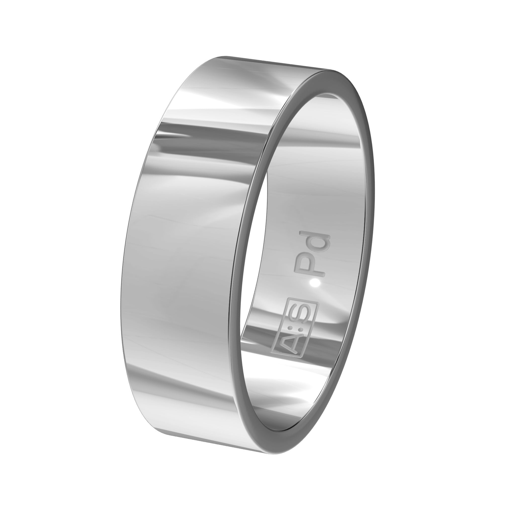Aller Spanninga Trouwring 100 Palladium 585