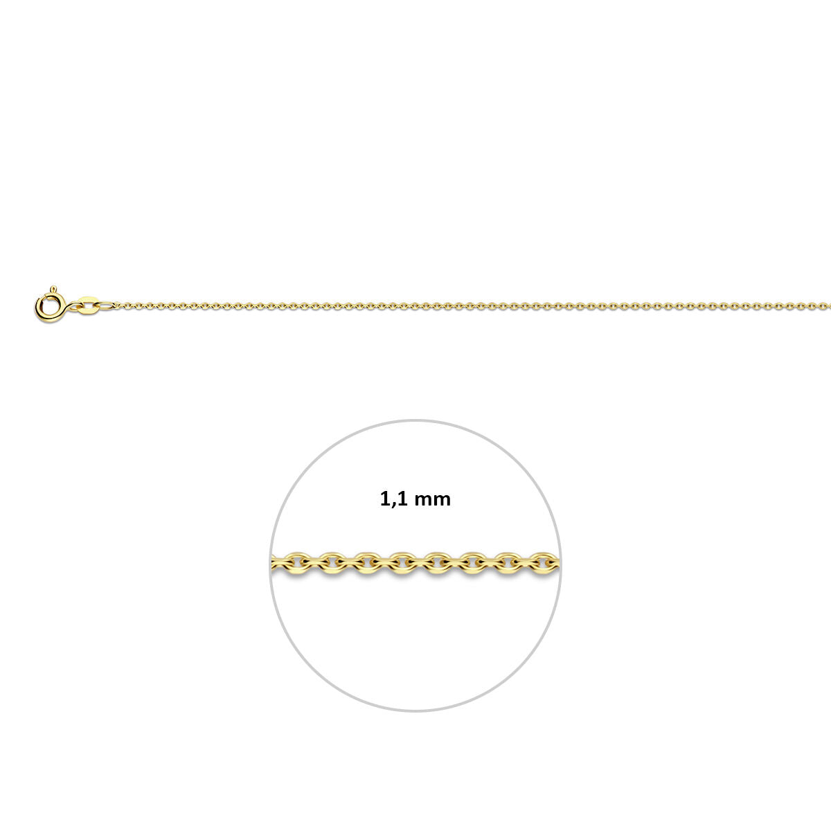 Fantasy Collection 14K Geelgouden Ketting 4021252