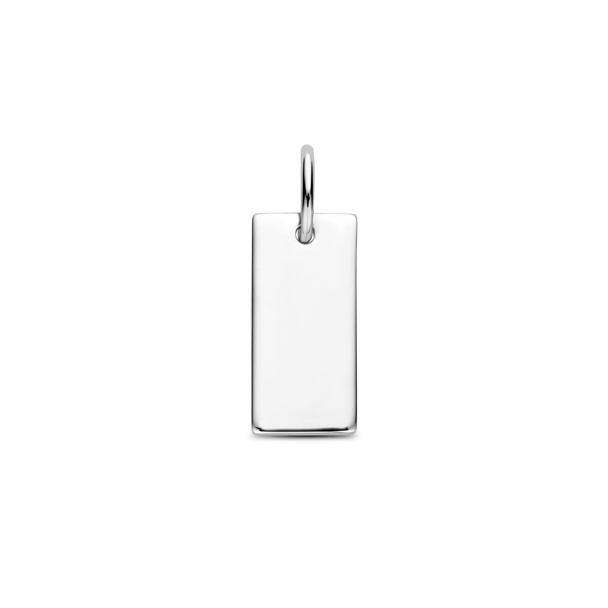 zilver gerhodineerd graveerhanger 17 mm 1340438 - PansiteNederland.nl