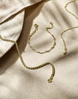 14K Geelgouden koord armband 19 cm - 2,7 mm 4018419
