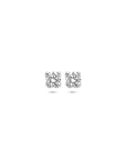 14K witgouden oorknoppen lab grown diamant 0.20ct. 2x 0.10ct h si 3,25 mm - 4106436