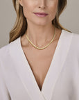 14K geelgoud collier san marco 6,6 mm 43 cm 4030962