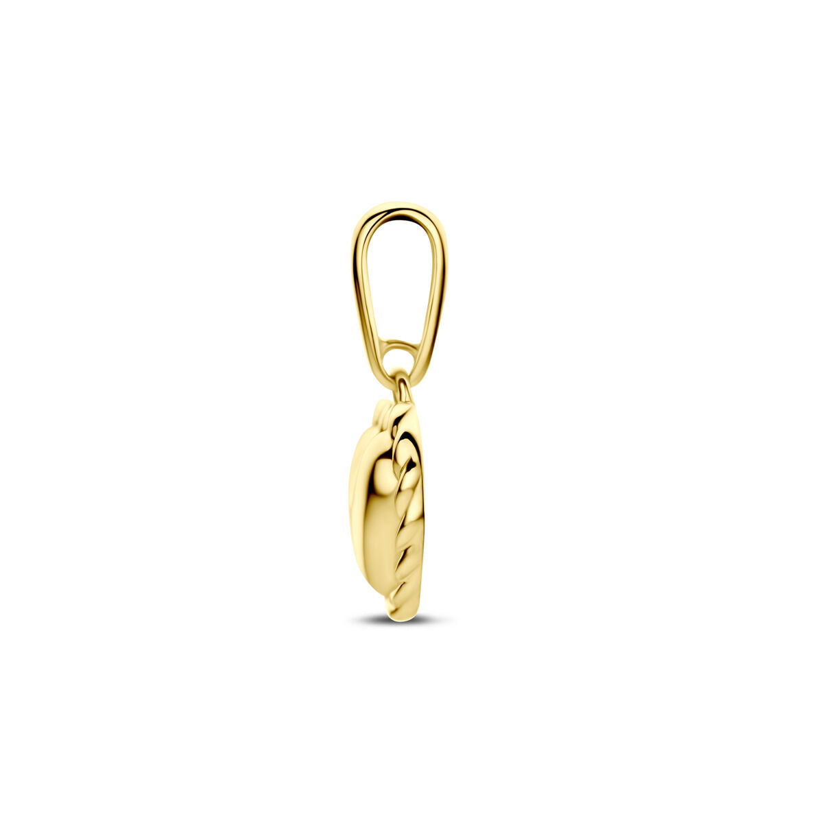 Hanger hartje 14K geelgoud 7 mm