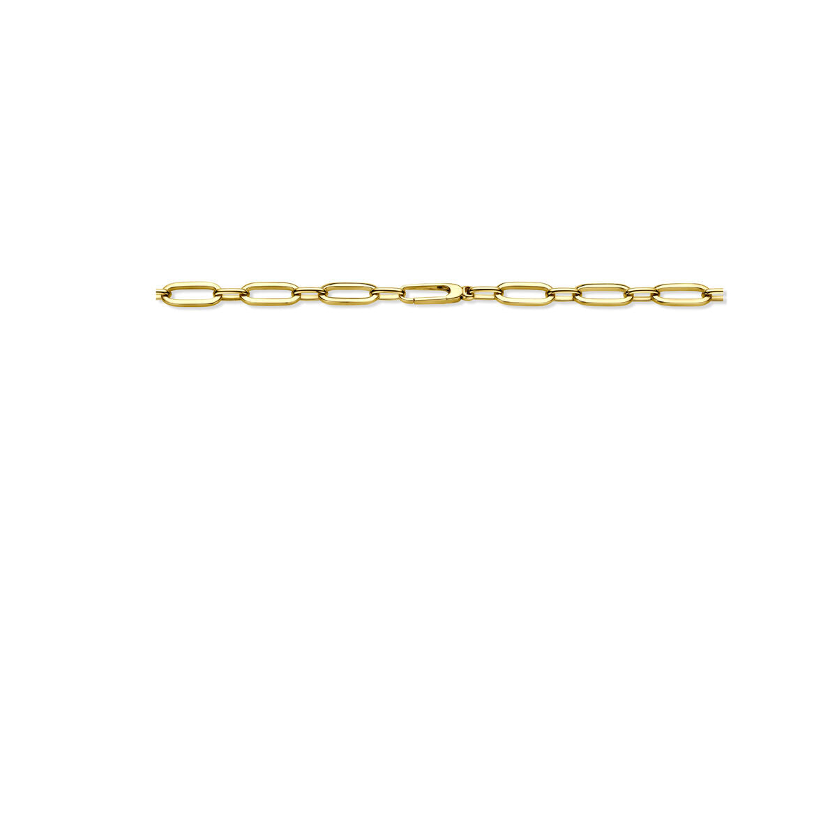 Fantasy Collection Collier 6,5 mm 45 cm 14K geelgoud