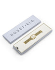 Rosefield horloge OCWSG-O40 The Octagon White Sunray Steel Gold - PansiteNederland.nl