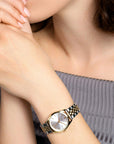 Rosefield horloge ACSGD-A01 The Ace Silver Sunray Silver Gold Duo - PansiteNederland.nl