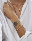 Rosefield horloge 26BSG-268 The Small Edit Black Steel Gold  - PansiteNederland.nl
