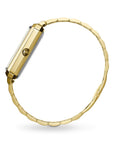 Rosefield horloge OCWSG-O40 The Octagon White Sunray Steel Gold - PansiteNederland.nl