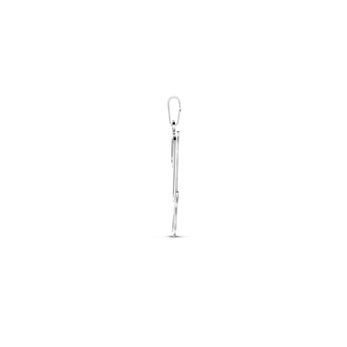 Hanger sierletter Y 22 mm zilver #Letter_Y