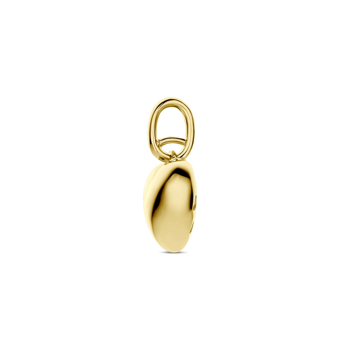 Hanger hart 14K geelgoud 9 mm