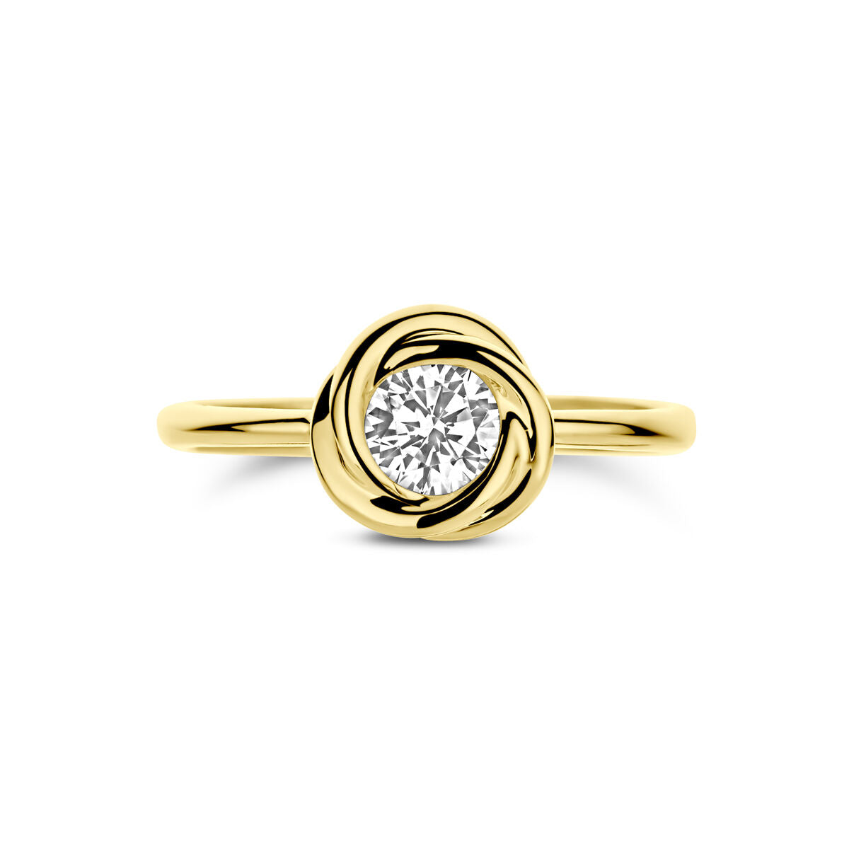 Fantasy Collection Ring zirkonia 14K geelgoud