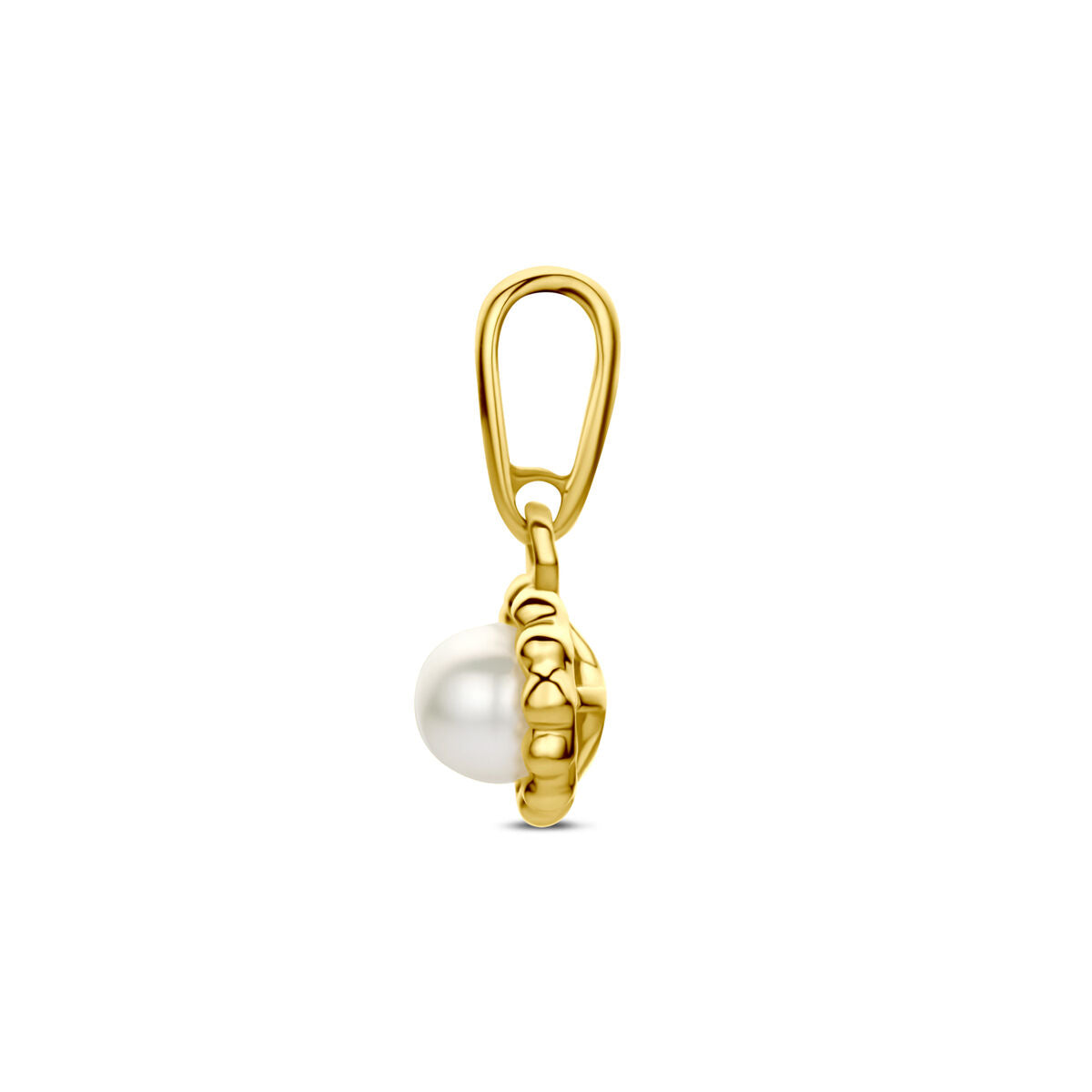 Hanger parel 14K geelgoud 5,5 mm