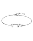 Zilver Gerhodineerd Armband Rondjes 16 + 2,5 Cm 1337204 - PansiteNederland.nl