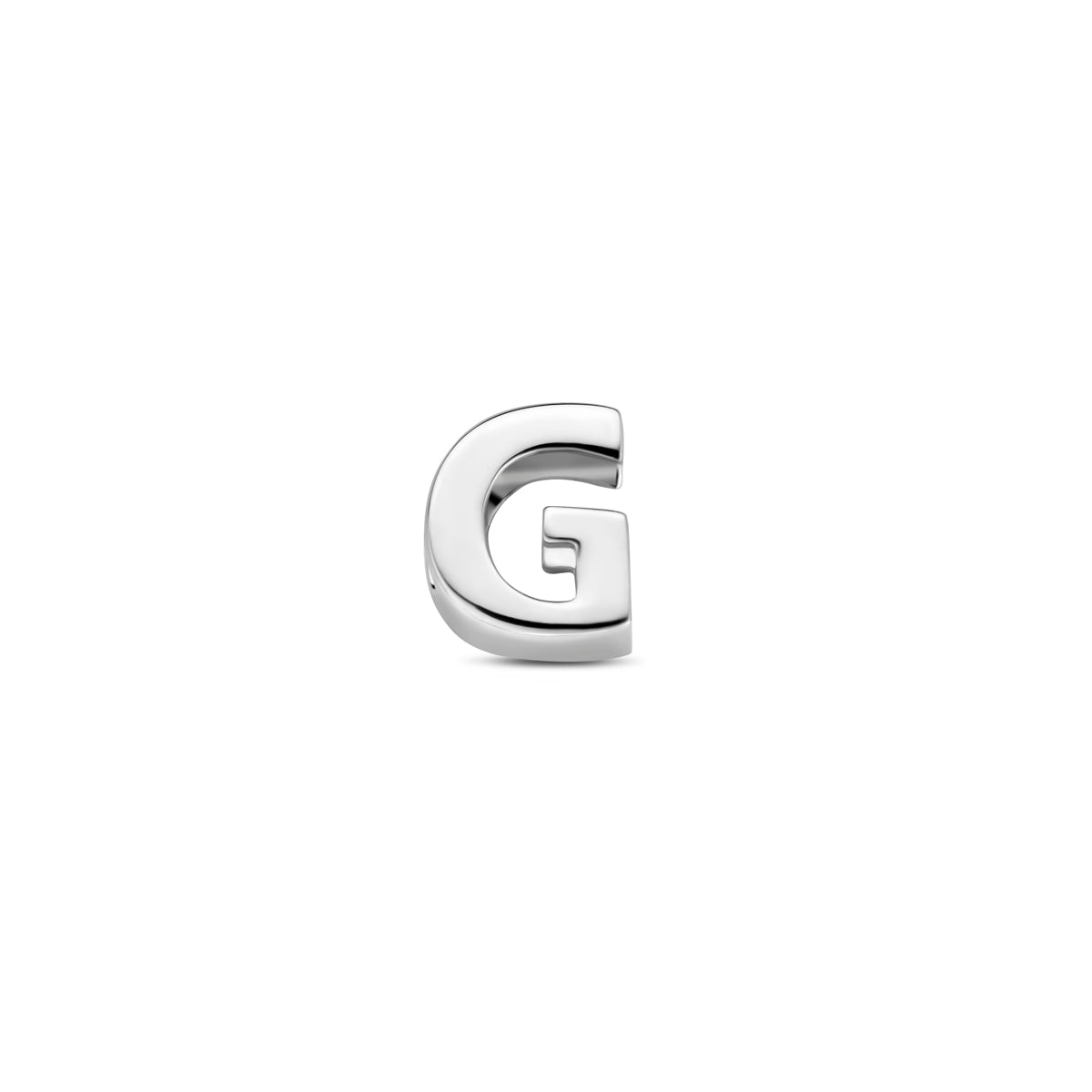 Hanger letter G 6 mm zilver #Letter_G