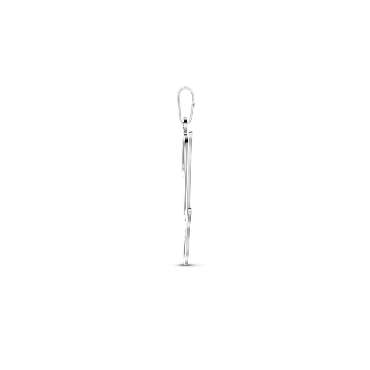 Hanger sierletter Y 30 mm zilver #Letter_Y