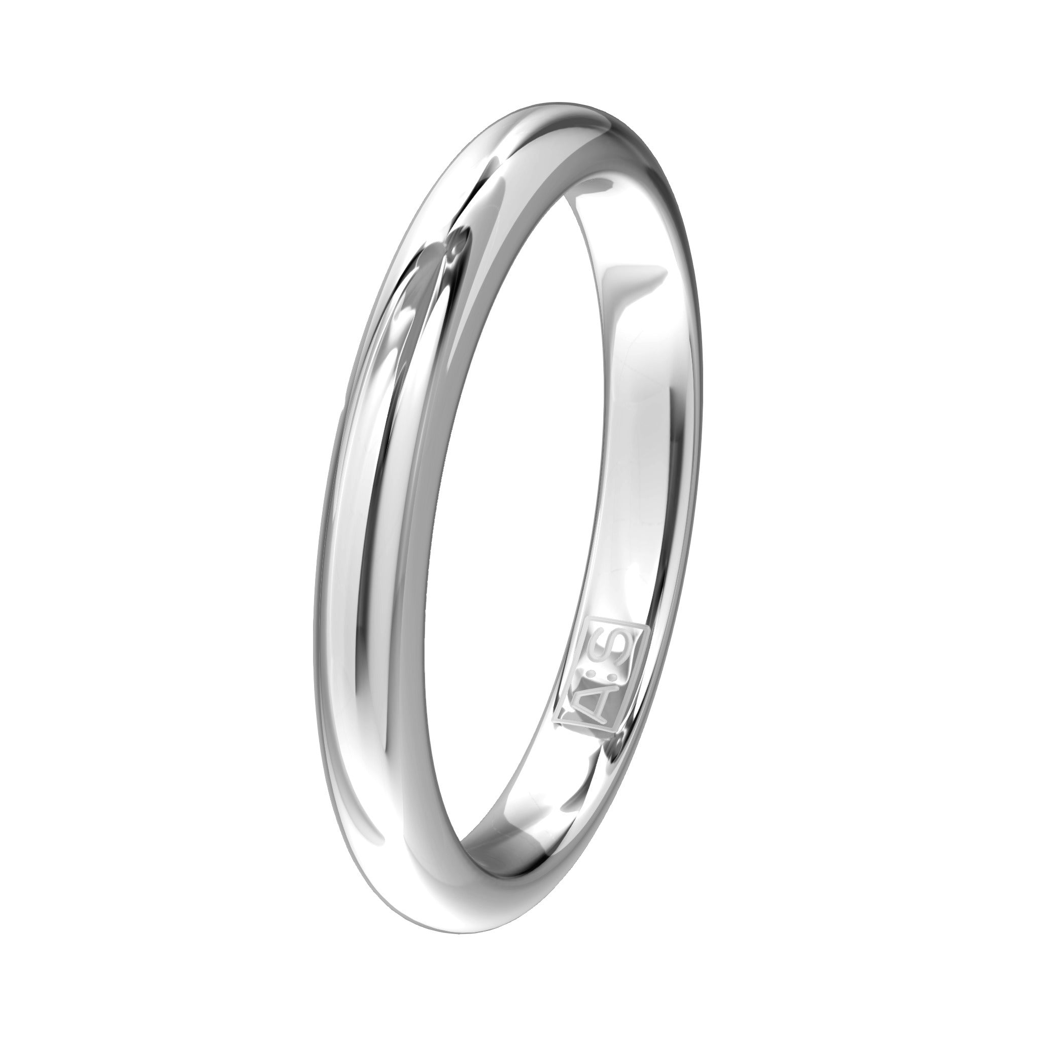 Aller Spanninga Trouwring 103 Zilver
