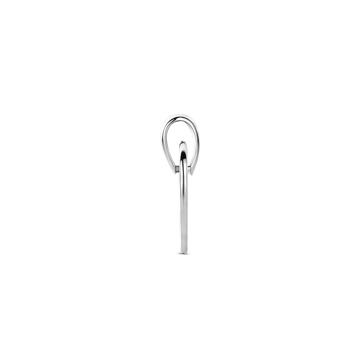 Zilveren gerhodineerde graveerhanger hartje 18 mm - 1341706 - PansiteNederland.nl