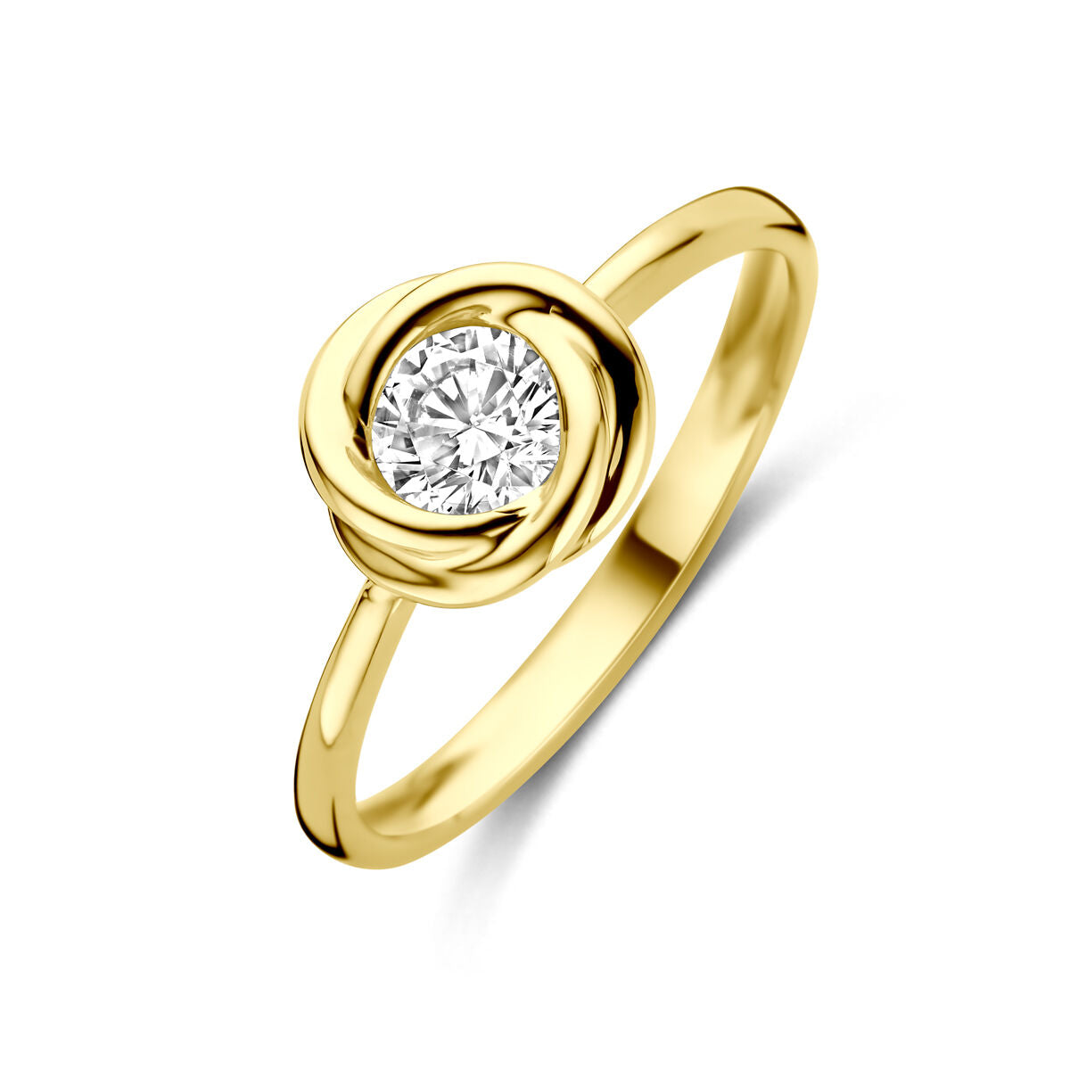 Fantasy Collection Ring zirkonia 14K geelgoud