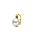 14K geelgouden hanger parels en diamant 0.02ct h si 11 mm - 4034538 - PansiteNederland.nl