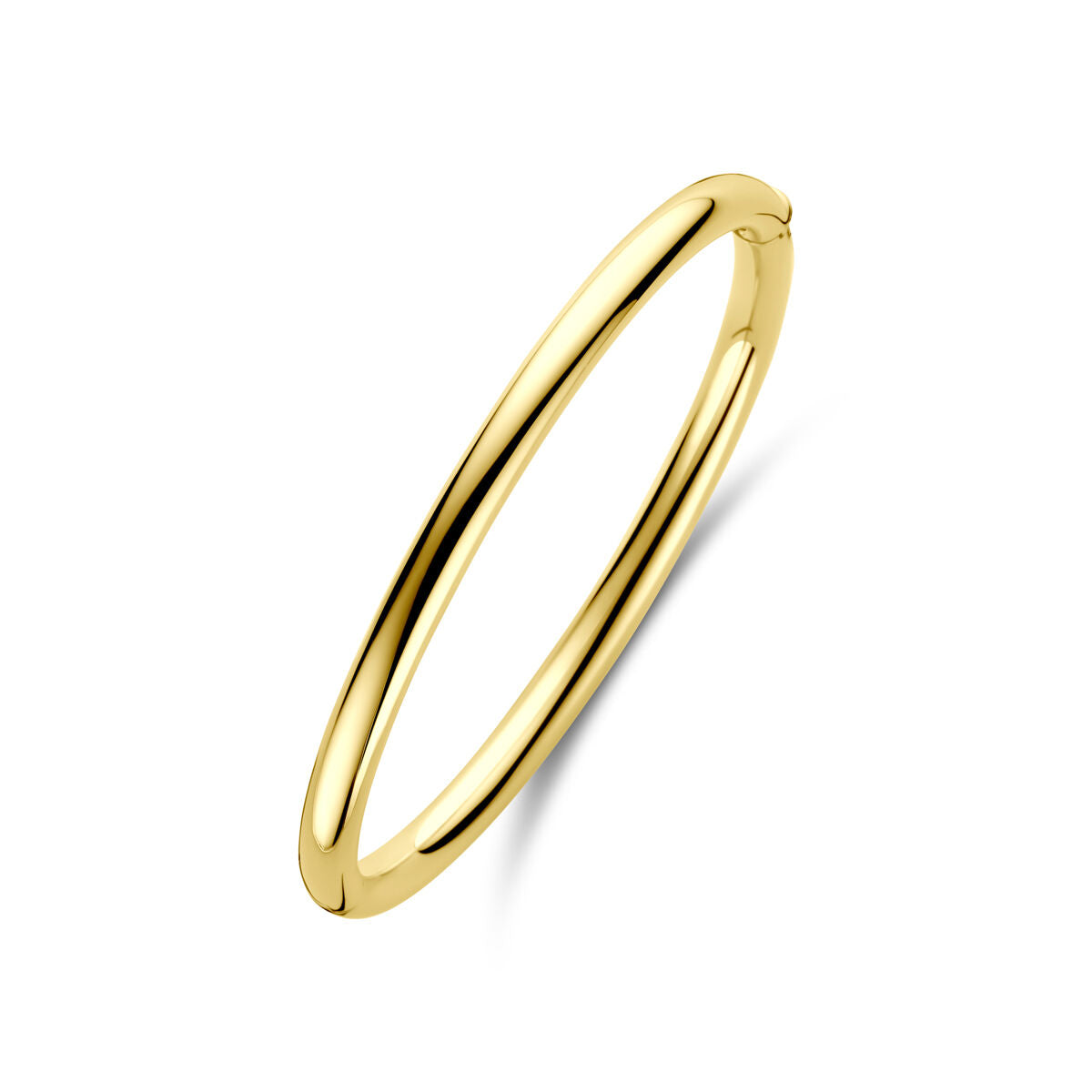 Fantasy Collection Bangle scharnier ronde buis 5 x 60 14K geelgoud