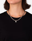 Buddha to Buddha 452 45cm - Ellen Mini Necklace Silver