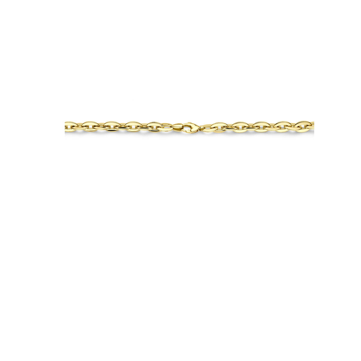 Fantasy Collection Collier 8,5 mm 45,5 cm 14K geelgoud
