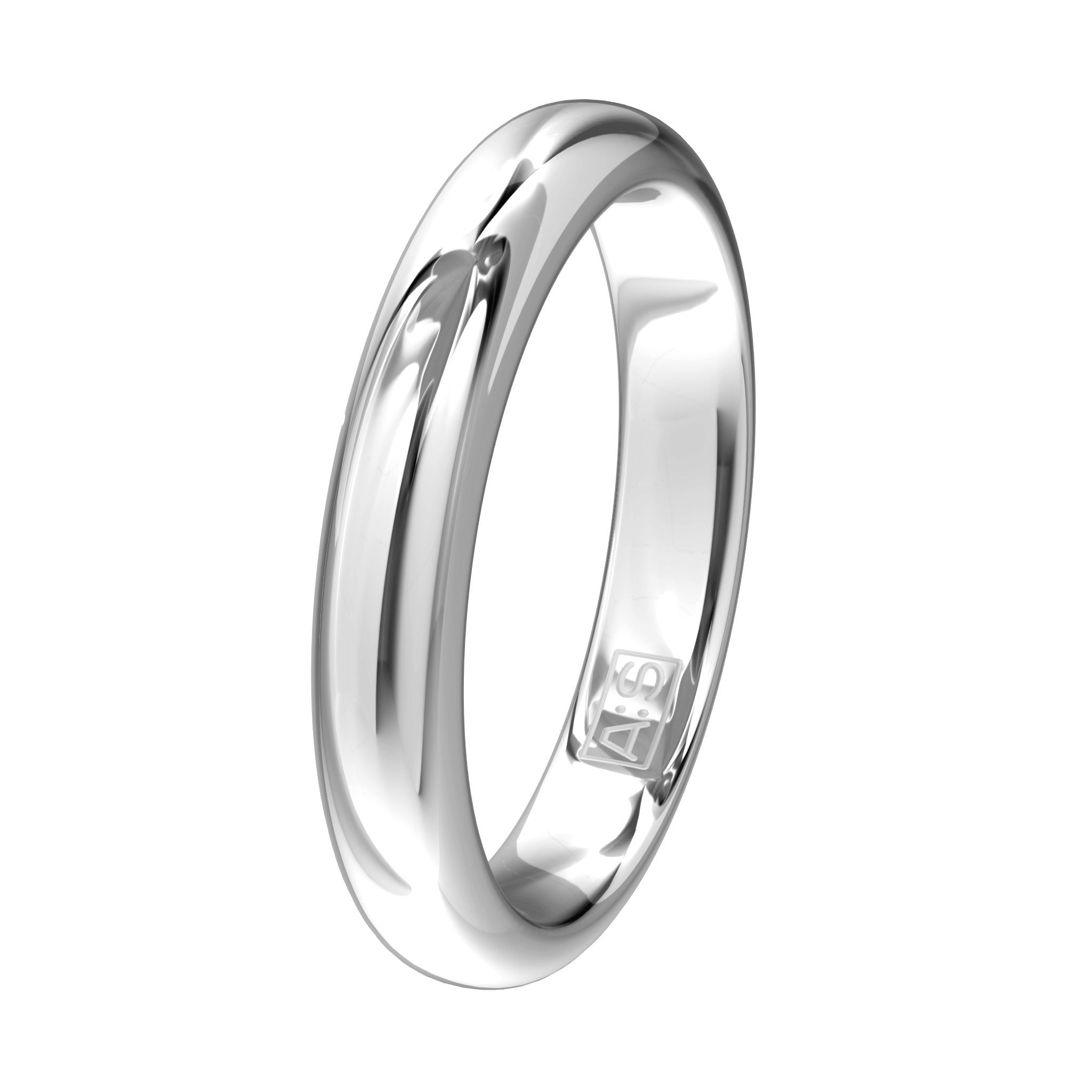 Aller Spanninga Trouwring 103 Zilver