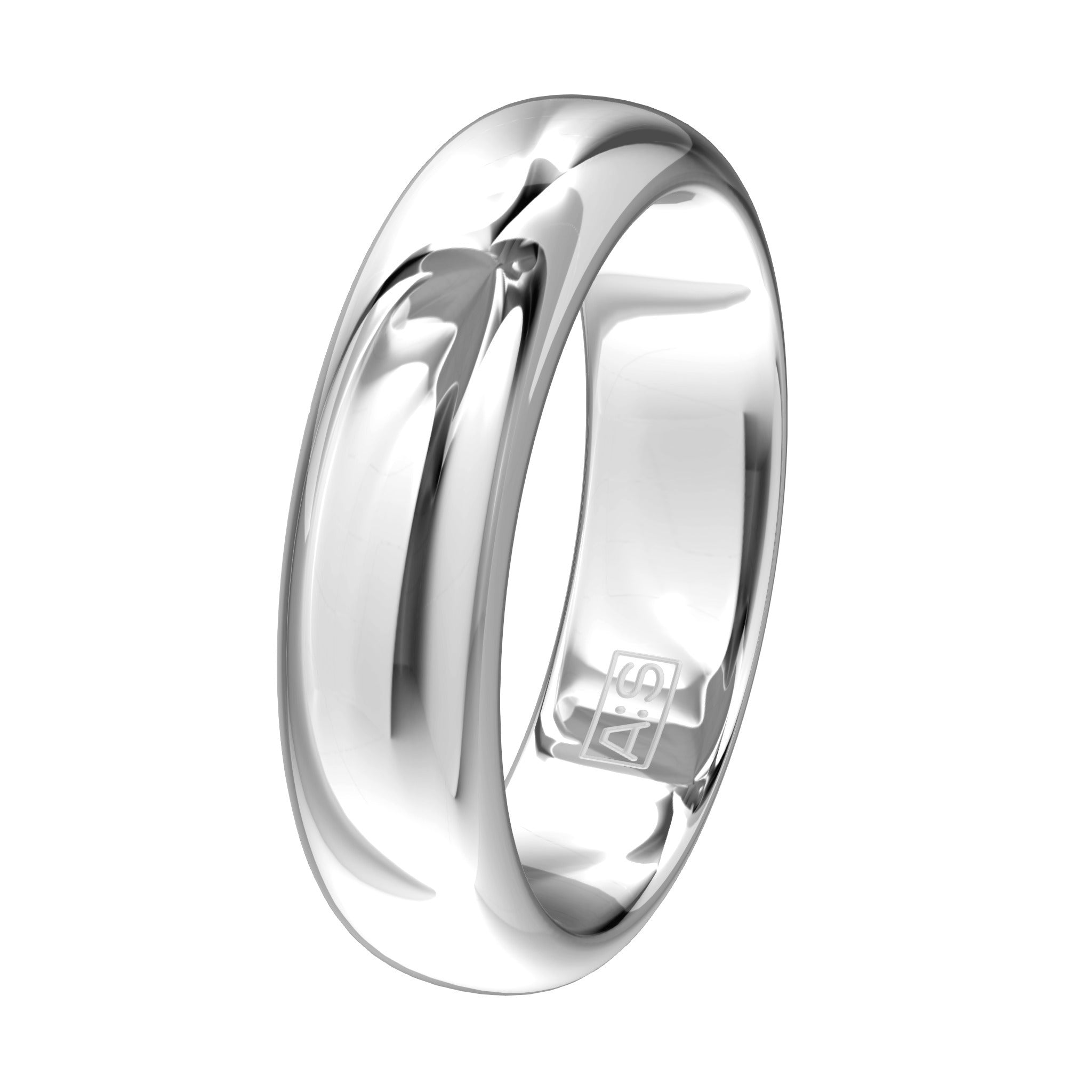 Aller Spanninga Trouwring 103 Zilver