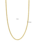 14K Geelgoud Collier 3,5 mm 4029720