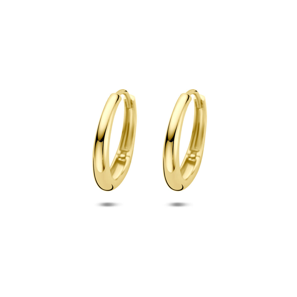 14K geelgouden klapoorringen 16 mm - 4034395