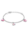 Zilveren armband zeedieren 13 + 3 cm 1341859